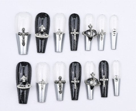 AQUA K Lifestyle 3D press-on nails design 13
