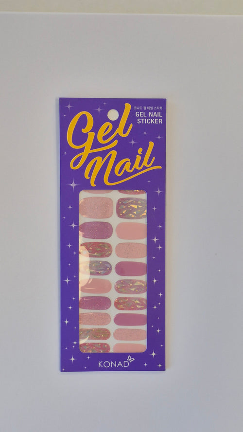 KONAD Gel Nail Sticker GN-04 Pink Aurora