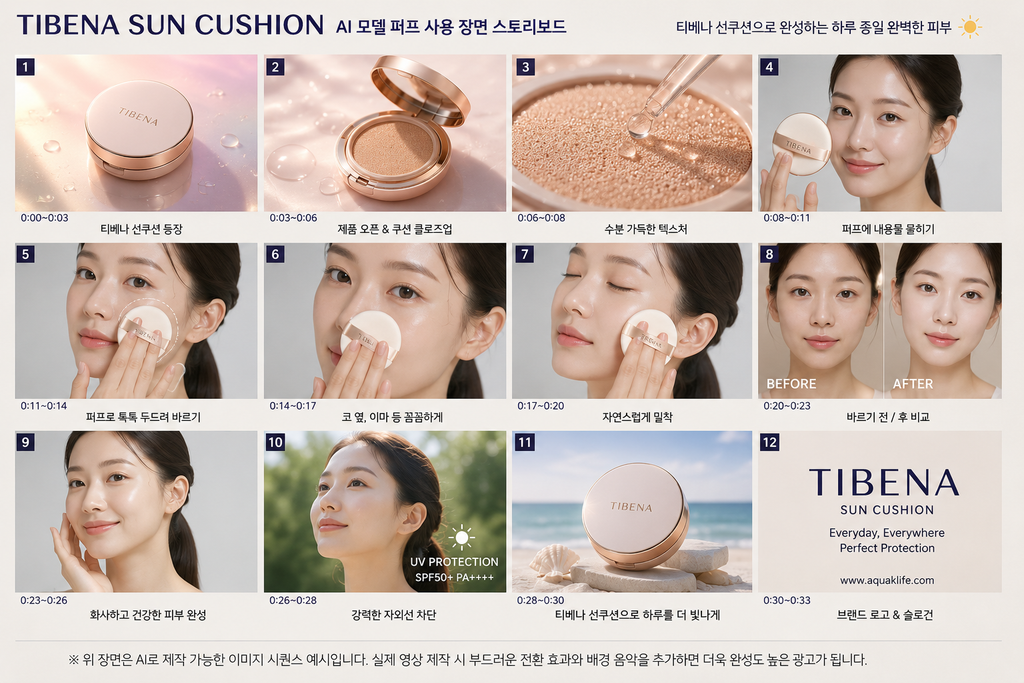 TIBENA Protector Solar en Cojín SPF50+ PA++++