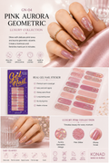 KONAD Gel Nail Sticker GN-04 Pink Aurora