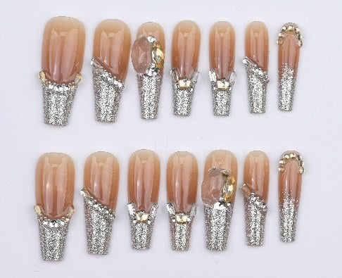 AQUA K Lifestyle 3D press-on nails design 19