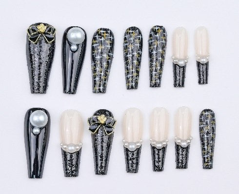 AQUA K Lifestyle 3D press-on nails design 22