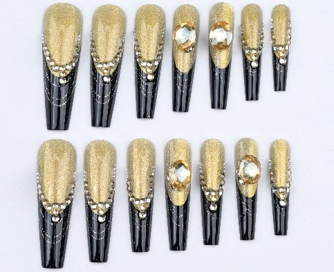 AQUA K Lifestyle 3D press-on nails design 25