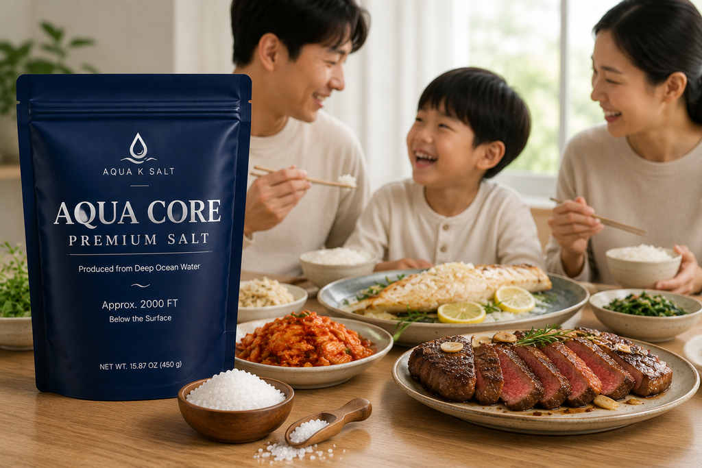 AQUA CORE Premium Deep Ocean Salt 450g